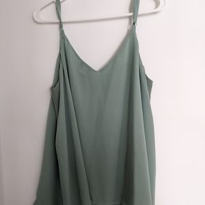Torrid Jade Chiffon Cami